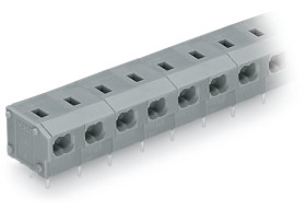 Klucz polaryzacyjny 3 -pinowe raster 7.5/7.62mm Przewlekany Męski WAGO