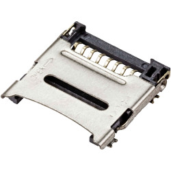 TRU COMPONENTS TC-9201932 microSD Card connector Flap 1 pc Card Slots nan