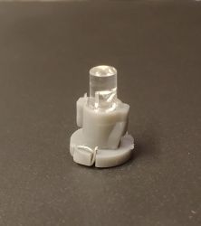 Żarówka LEDOWA 12V R5 neowedge typ B biała (średni rozmiar)