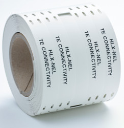 PE cable maker, imprint &quot;0&quot;, (L x H) 80 x 12.5 mm, yellow, CC0110-000