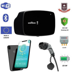 EVSE Stacja ładowania Wallbox Commander 2S 5m Czarna