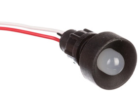 Lampka sygnalizacyjna LED 10mm biała Klp10W/24V 84410006