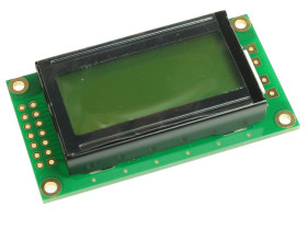WYSWIETLACZ LCD 2x8 58x32 zielone podświetlenie