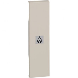 LIVING NOW klawisz z okienkiem podświetlenia ogrzewanie 1mod. piaskowy beż KM01PN