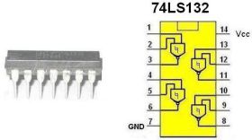 Układ cyfrowy 74LS132