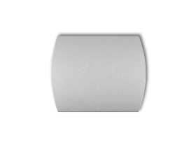 Klawisz pojedynczy do wyłączników TREND LOGO srebrny metalik 7KL-1 KARLIK