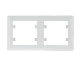 Lumina Soul Ramka podwójna pozioma biała WL5220