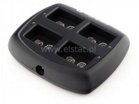 Ład. NC-109 akumulatory 4x9V Ni-MH średnio 2h