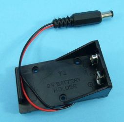 1x9V (6F22P)+WT.2,5/5,5 UCHWYT BATERII