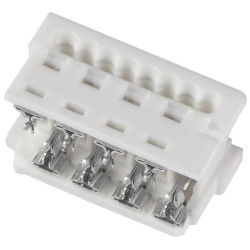 Molex 903270308 Picoflex Socket 8 Pins 1.27mm Spacing White Tin