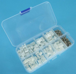 ZESTAW-JST XH R-2,54 250szt 2-4 PIN