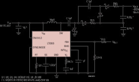 Low I Boost/SEPIC/Inverting Converter with 1.5A, 150V Switch