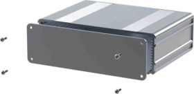 Obudowa urządzeń elektronicznych, aluminiowa, Srebrny, 220 x 169.8 x 53.8mm, RS PRO