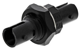 Adapter światłowodowy Simplex Wielomodowy, jednomodowy Czarny Amphenol Socapex