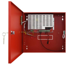 Zasilacz do systemów przeciwpożarowych PPOŻ 330x305x82mm EN54C-5A7 27,6V/5A/2×7Ah