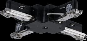 96908 URail X connector, 104x104 mm, max. 1000 W, black