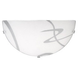 1817 Kinkiet Soley 1xE27 biało/przeźr. RABALUX