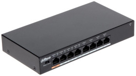 Switch PoE DAHUA PFS3008-8ET-60 (8x 10/100Mbps)