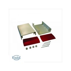 Obudowa Z-112JF jasna z filtrem Wys.60mm-Szer.136mm-Dł.185,5mm