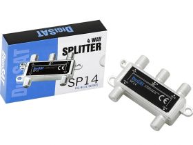 Rozgałęźnik F na 4 gniazda DigiSat