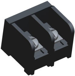 Blok zacisków 2-pinowe, raster 9.53mm, 25 A, 5 A, 300 V, 600 V