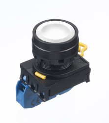 Przycisk średnica wycięcia 22mm, montaż panelowy Idec