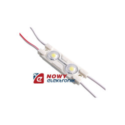 Moduł LED 2xPLCC6 bi.ci.12V 0,5W VDC IP65 3200K 44lm 2xSMD5050 47x15x4.5