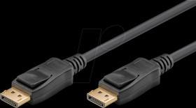 74759 Displayport 2.1 cable certified, DP-DP, 16K 60Hz, 1.0m