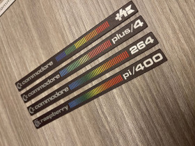 Plus 4 badges various - 0.5mm thick