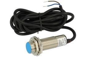 Czujnik; pojemnościowy; CM18-2005A; dwuprzewodowy; SCR; NO; 5mm; 90÷250V; AC; 300mA; cylindryczny metalowy; fi 18mm; 70mm; zabud