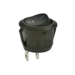 Przełącznik klawisz 230V 10A 2-poz 1-tor 1xNO czarny R13112AAAA / R13112A02BB2