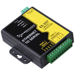 Brainboxes ES-357 1 Port RS232 and 1 Port RS422/485 Ethernet to Serial Adapter