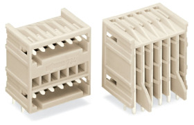 Złącze 6-pinowe 734 raster: 3.5 mm Kątowy 2-rzędowe WAGO Do montażu na płytce drukowanej160 V Bez osłony