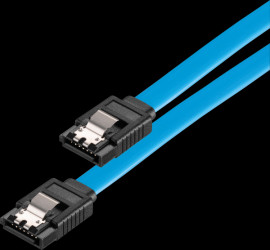 X-SATA010-050B Cable SATA 6-Gbps conn. &gt; conn. 50 cm blue