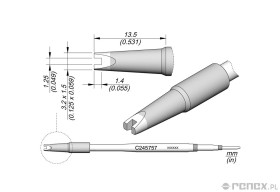 Grot C245757 do rączki JBC T245