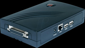 PS-112 Longshine print server, 3 ports, USB/parallel