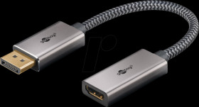 75272 DisplayPort adapter, DP connector to HDMI ports, 4K@60Hz, 0.1 m