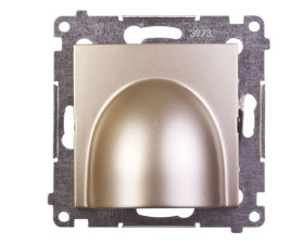 Simon 54 przyłącze kablowe złoty mat średnica przyłączanego przewodu 6,2–14,5 mm DPK1.01/44