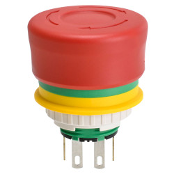 IDEC XA1E-BV3SG12TR XA Emergency Stop Switch 16mm Non-Illuminated 1NO-2NC R