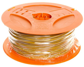 Przewód instalacyjny X05V-K 0,5 żółty/biały 4512321S /250m/