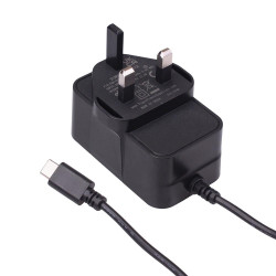 5V 3A USB-C Plug Top Power Supply 15W