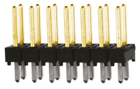 Złącze szpilkowe 14-pinowe TSW raster: 2.54 mm Prosty 2-rzędowe Samtec Otwór przelotowy 550 V Bez osłony