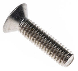 Śruba imbusowa M4 długość 16mm Gniazdo sześciokątne stożkowe Stal nierdzewna RS PRO