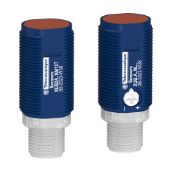 Czujniki fotoelektryczne Przez wiązkę Cylindryczne Telemecanique Sensors Dyskretne zakres 15 m