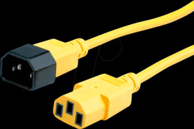 19081521 Non-heating appliance extension, 1.8 m, yellow