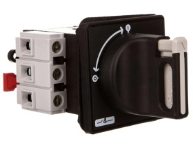 Rozłącznik VBF 40A, 690V, 3-biegunowy, uchwyt czarny do blokowania VBF2