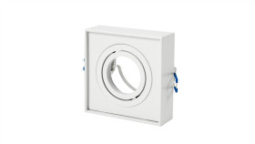 Led Line Oprawka Wpuszczana Oczko Kwadrat Biała Cubo Midi 5 Lat Gwar.