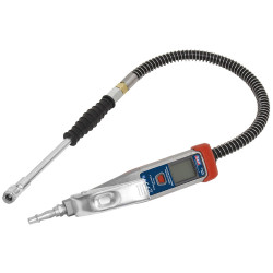 Sealey SA374 Digital Tyre Inflator 0.5m Hose with Push-On Connector