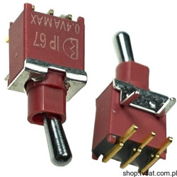 AE101SD1AB04 1-1825142-5 IP67 Toggle Switch THT ALCOSW