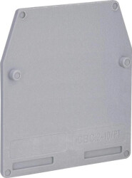 Płytka skrajna do ESC-CBC.2...ESC-CBC.10 (szara) ESC-CBC.2-10/PT 003903010